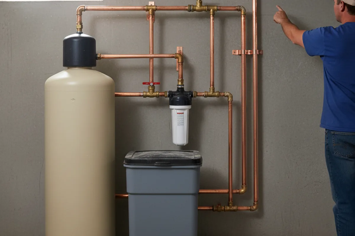 Whole-house water treatment system installed in Glen Rock